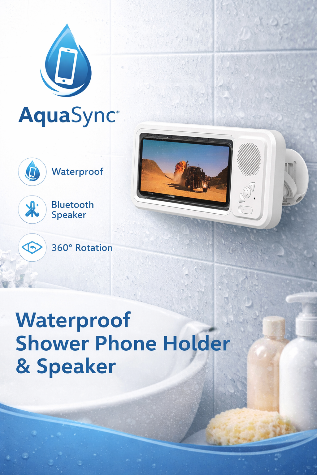 AquaSync™ - Waterproof Phone Holder